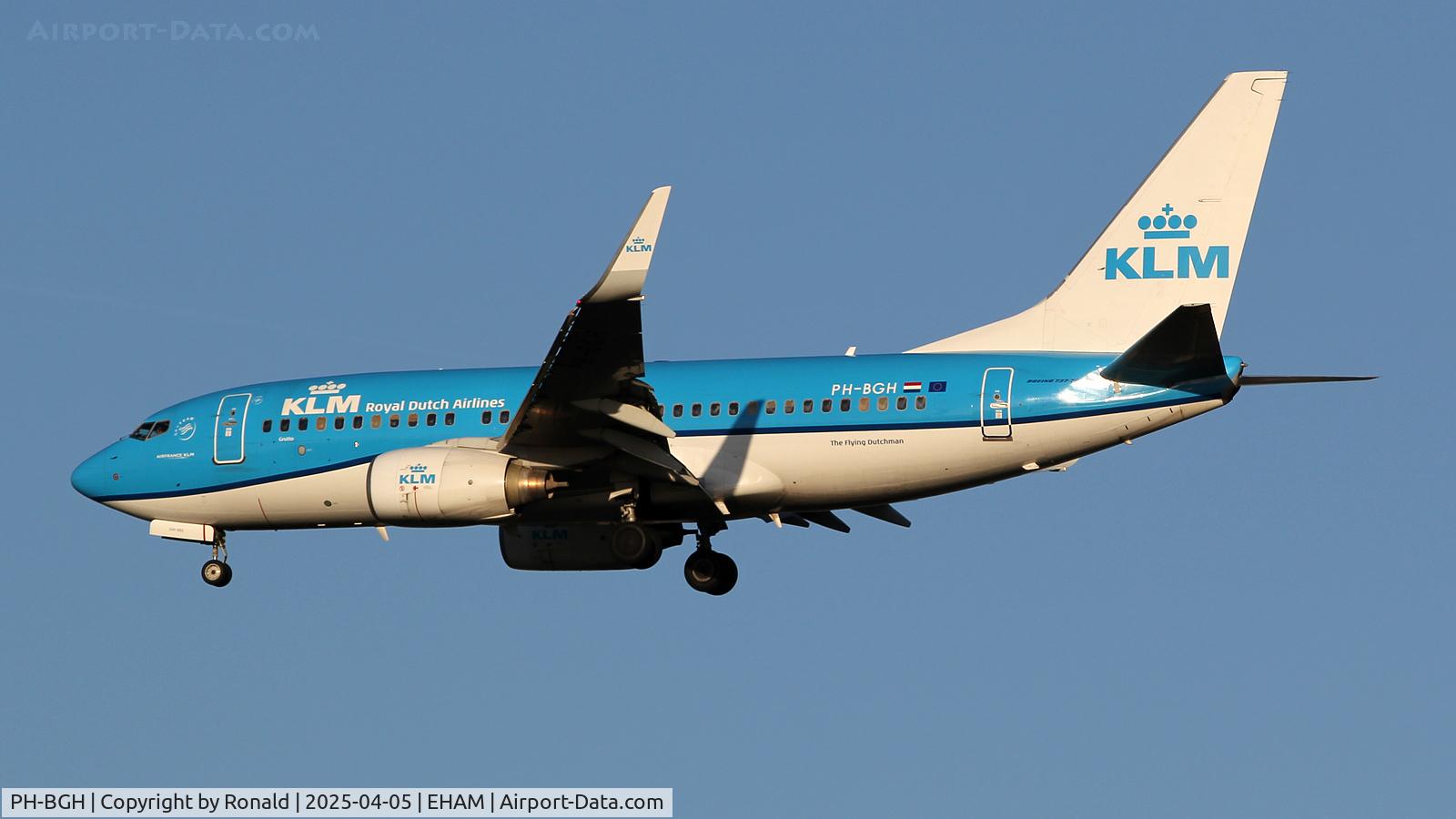 PH-BGH, 2009 Boeing 737-7K2 C/N 38053, at eham