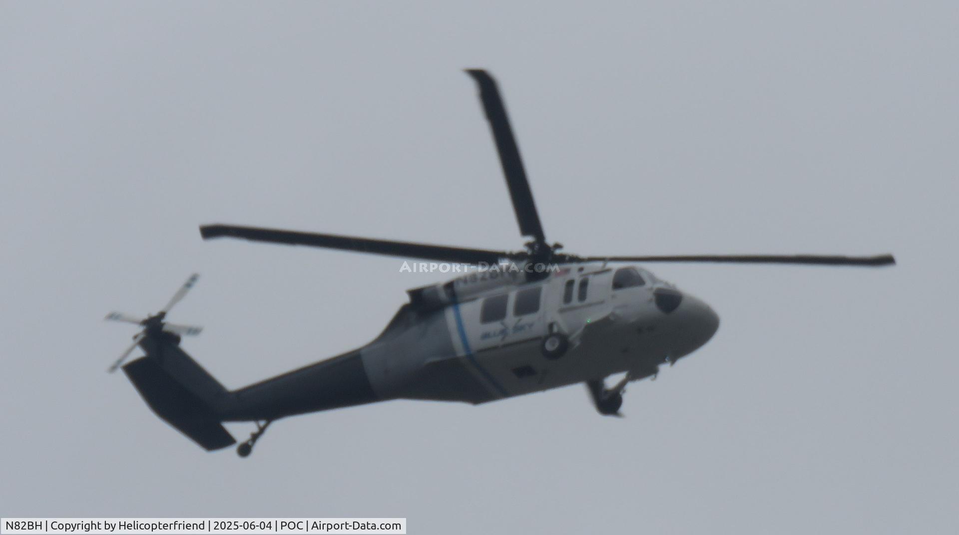 N82BH, 1979 Sikorsky UH-60A C/N 79-23270/70.087, Westbound