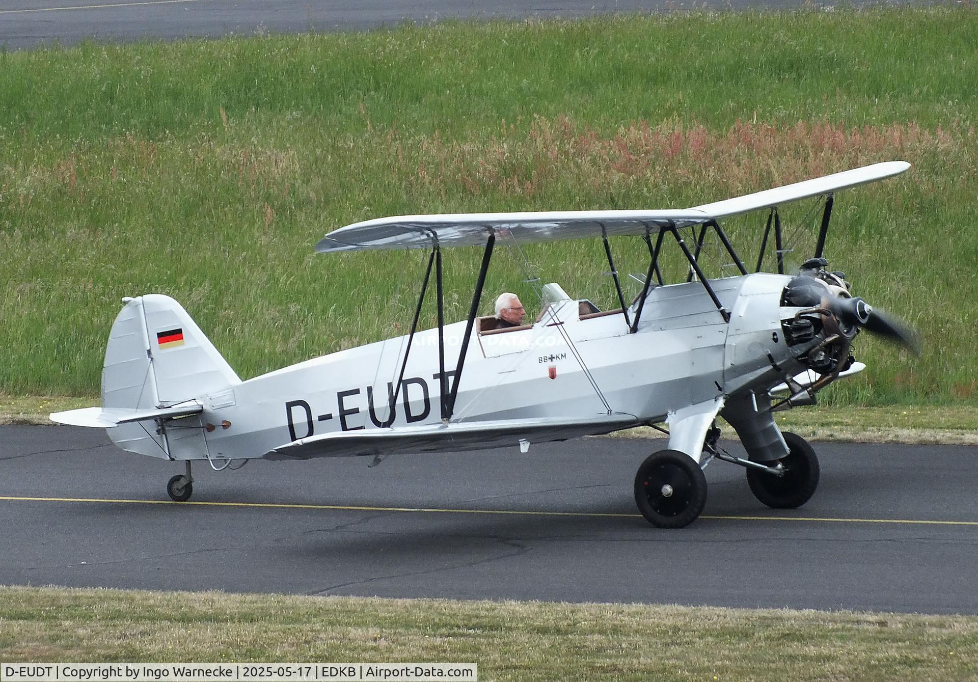 D-EUDT, 1940 Focke-Wulf Fw-44J Stieglitz C/N 2775, Focke-Wulf Fw 44J Stieglitz at Bonn-Hangelar airfield '2505