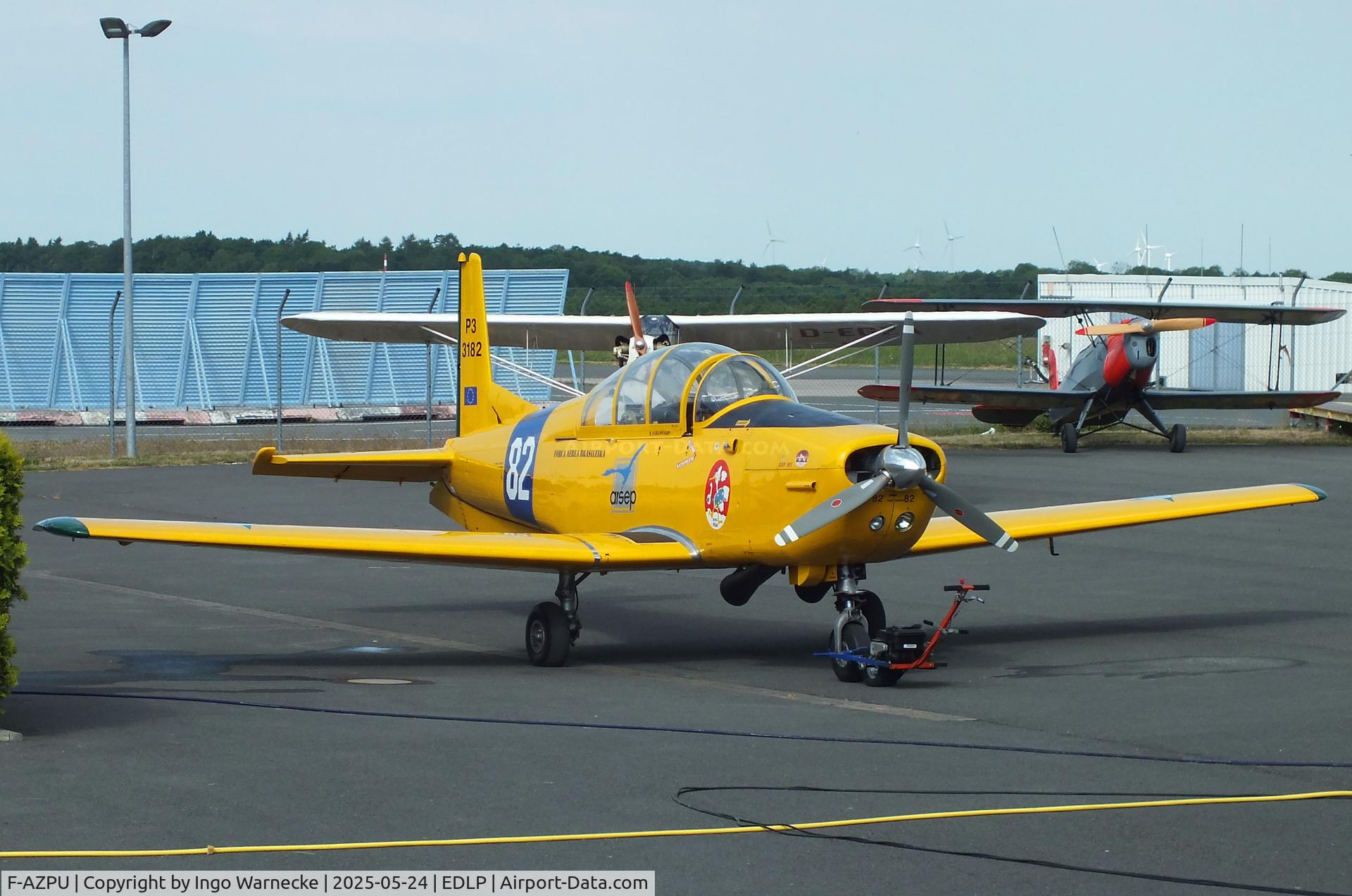 F-AZPU, 1958 Pilatus P3-05 C/N 465-14, Pilatus P3-05 at the 2025 Quax Hangartage / Hangardays at Paderborn Lippstadt airport