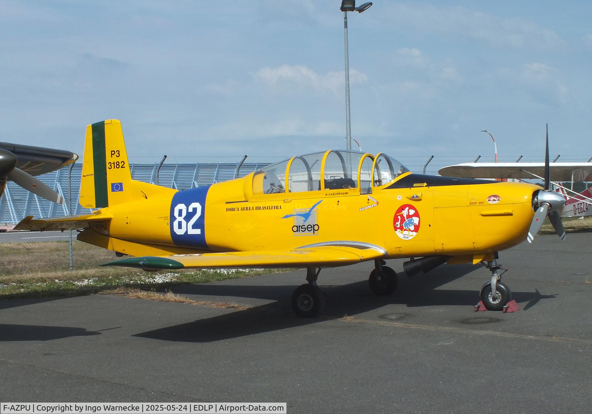 F-AZPU, 1958 Pilatus P3-05 C/N 465-14, Pilatus P3-05 at the 2025 Quax Hangartage / Hangardays at Paderborn Lippstadt airport