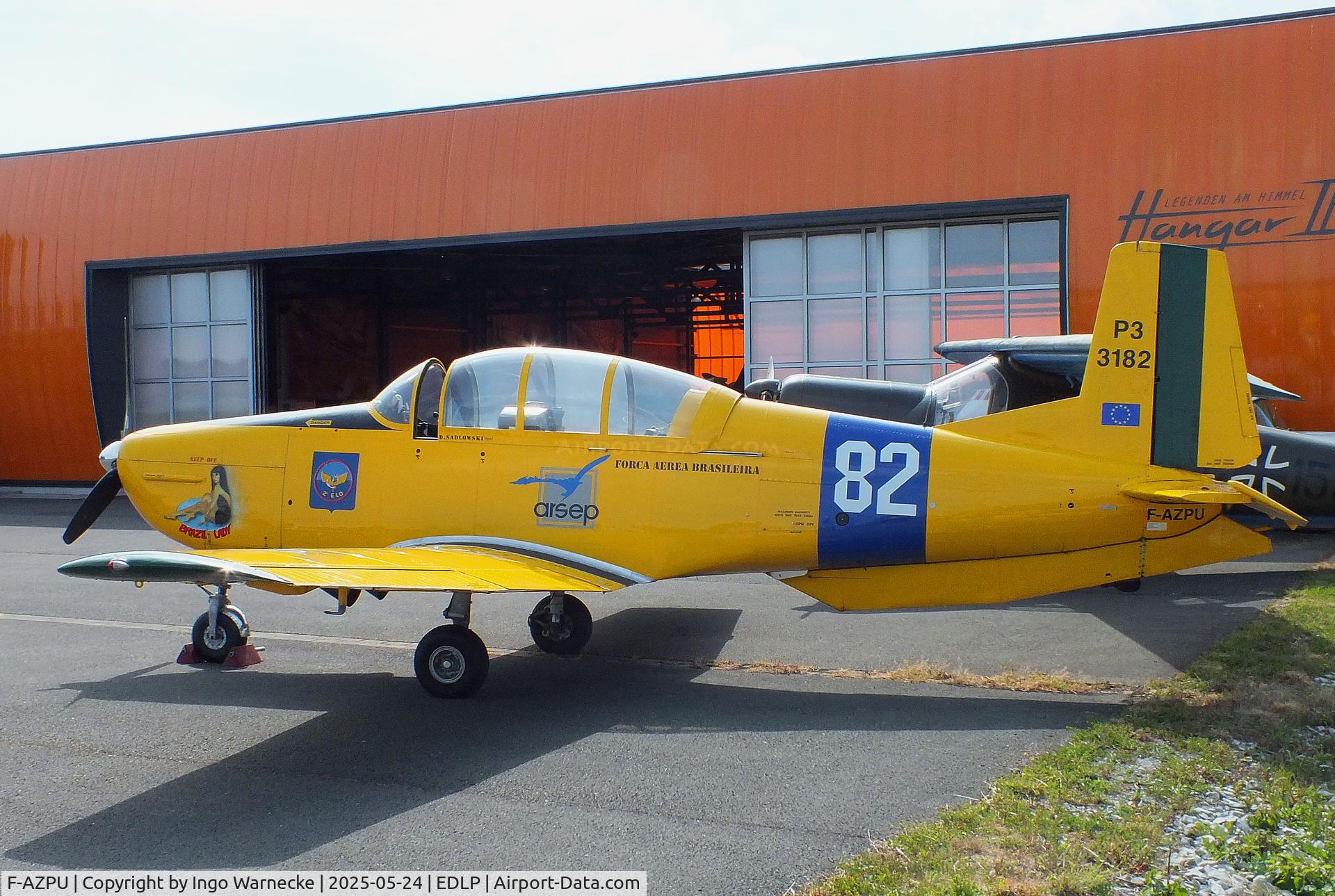 F-AZPU, 1958 Pilatus P3-05 C/N 465-14, Pilatus P3-05 at the 2025 Quax Hangartage / Hangardays at Paderborn Lippstadt airport