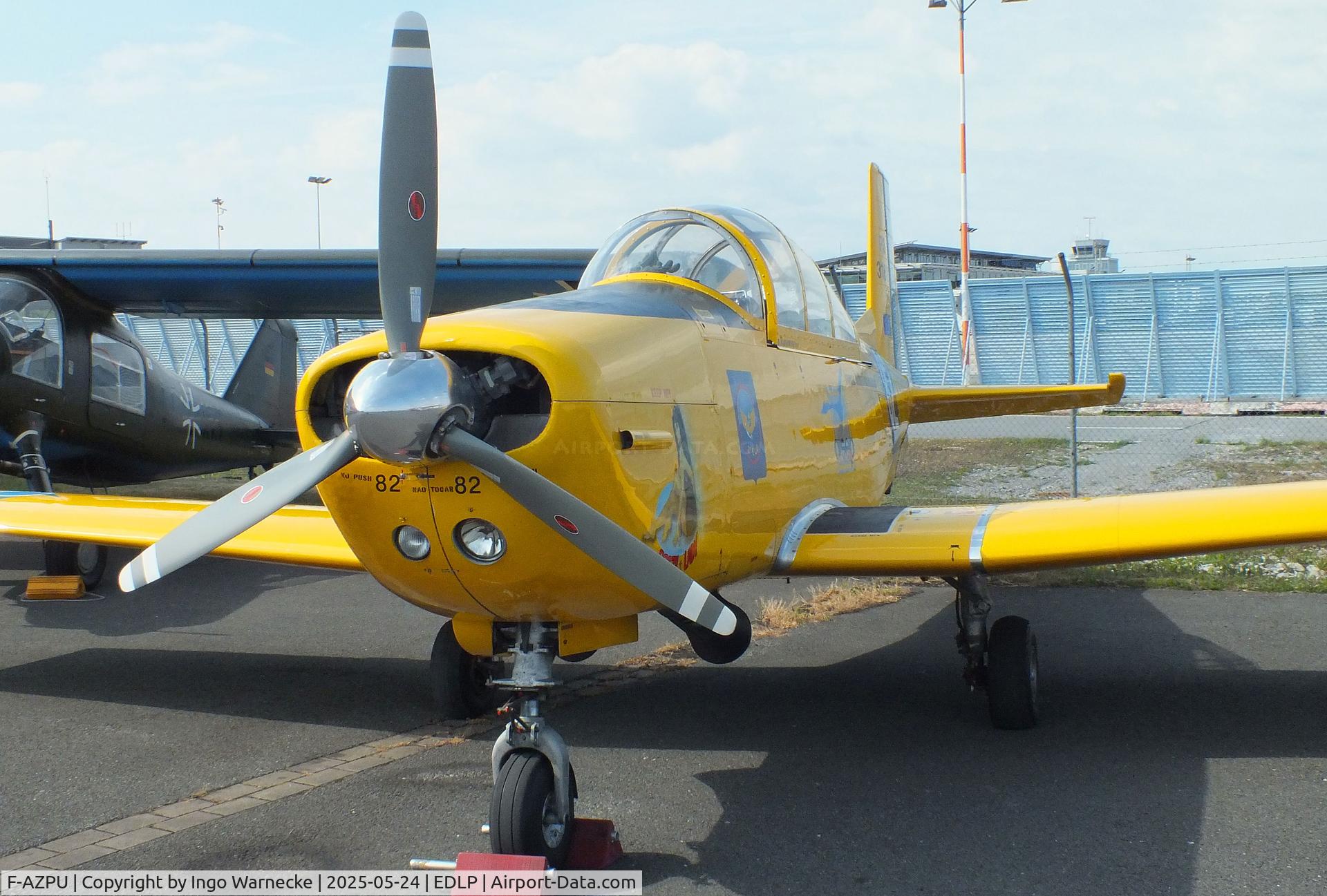 F-AZPU, 1958 Pilatus P3-05 C/N 465-14, Pilatus P3-05 at the 2025 Quax Hangartage / Hangardays at Paderborn Lippstadt airport
