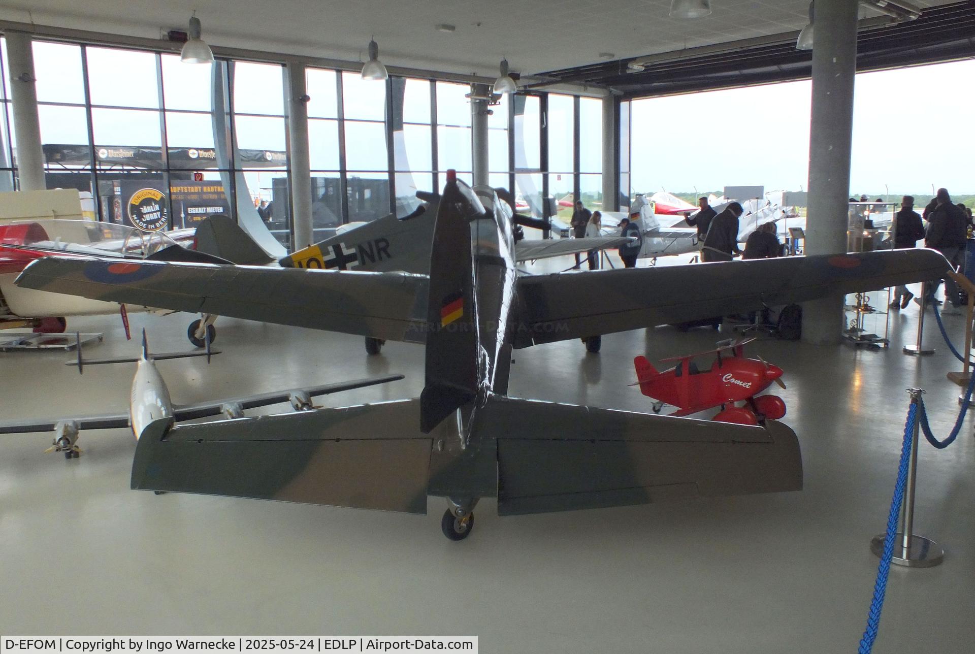 D-EFOM, 1951 De Havilland DHC-1 Chipmunk T.10 C/N C1/0248, De Havilland DHC-1 Chipmunk T10 at the 2025 Quax Hangartage / Hangardays at Paderborn Lippstadt airport