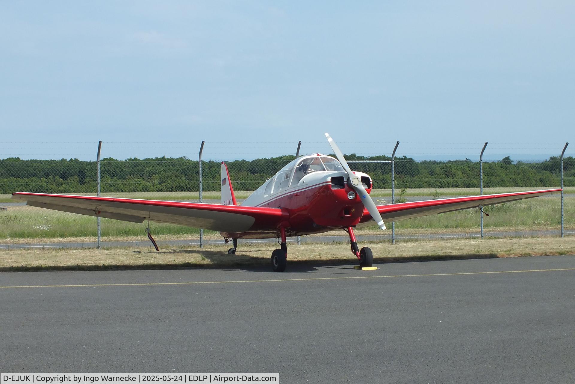 D-EJUK, 1959 Klemm Kl-107B C/N 124, Klemm Kl 107B at the 2025 Quax Hangartage / Hangardays at Paderborn Lippstadt airport