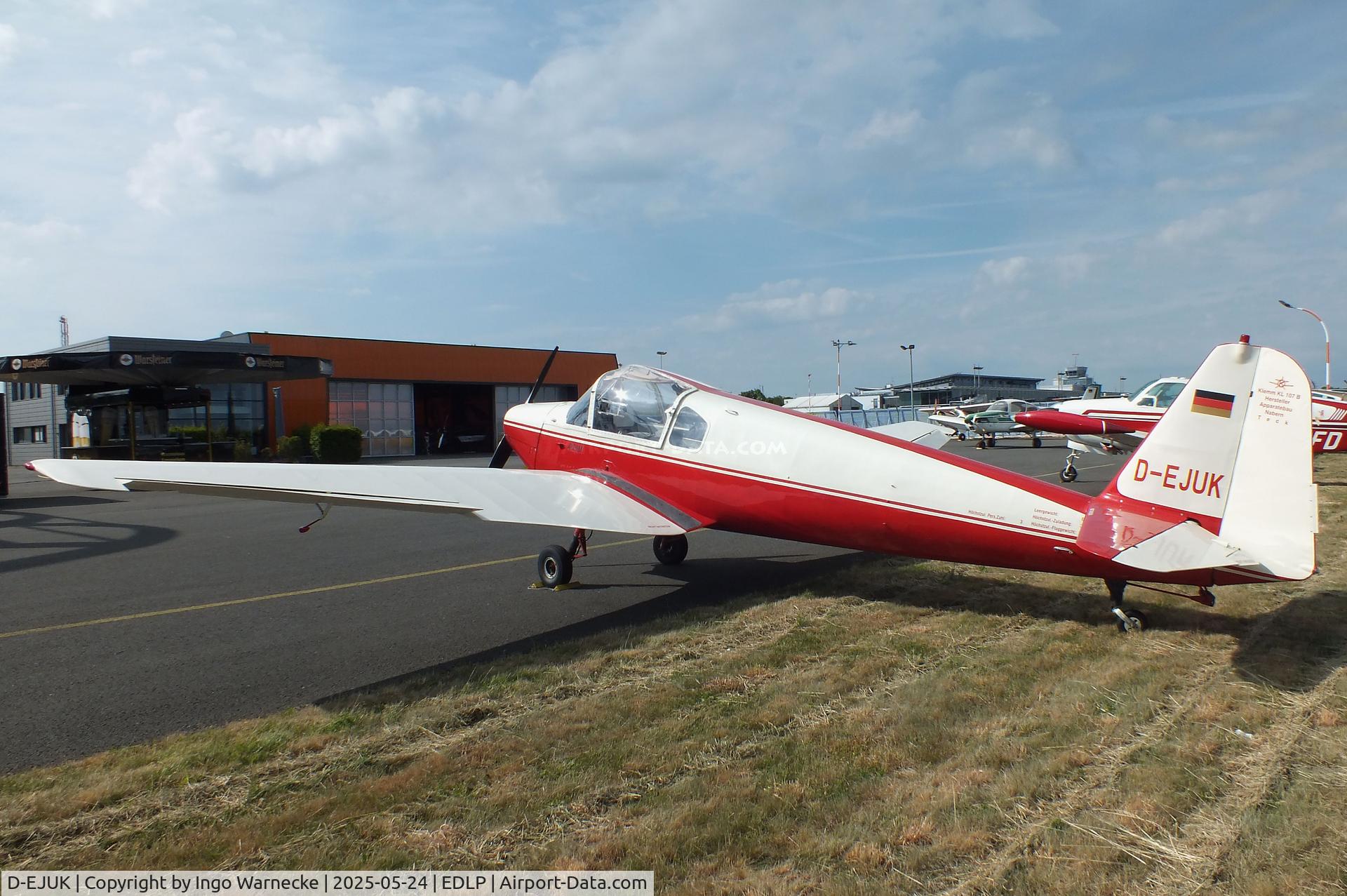D-EJUK, 1959 Klemm Kl-107B C/N 124, Klemm Kl 107B at the 2025 Quax Hangartage / Hangardays at Paderborn Lippstadt airport