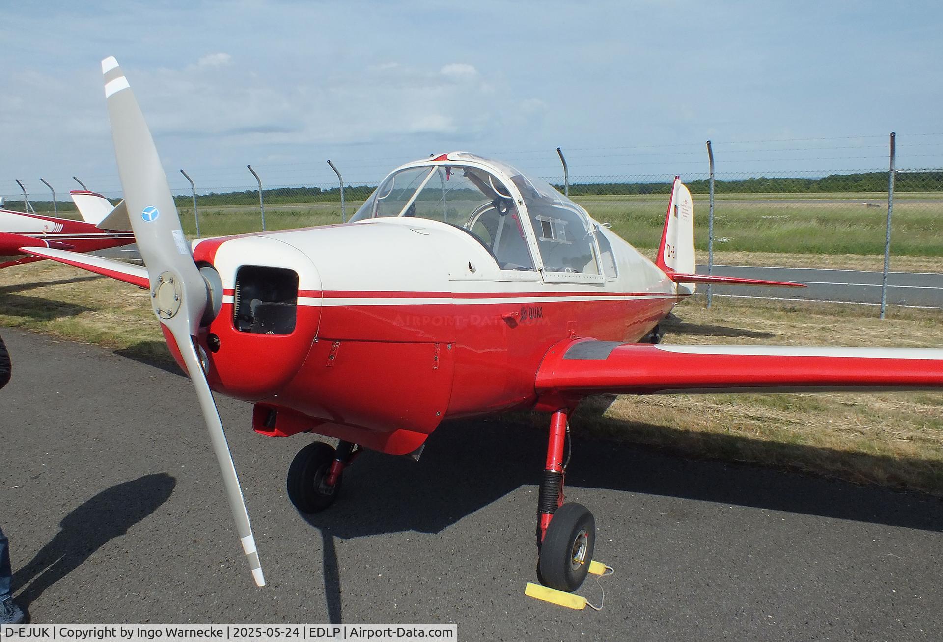 D-EJUK, 1959 Klemm Kl-107B C/N 124, Klemm Kl 107B at the 2025 Quax Hangartage / Hangardays at Paderborn Lippstadt airport
