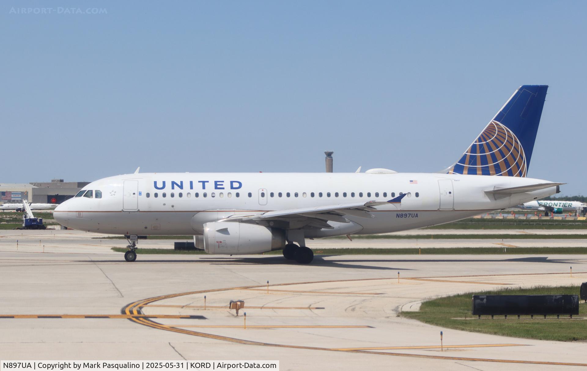 N897UA, 2007 Airbus A319-132 C/N 3269, Airbus A319-132