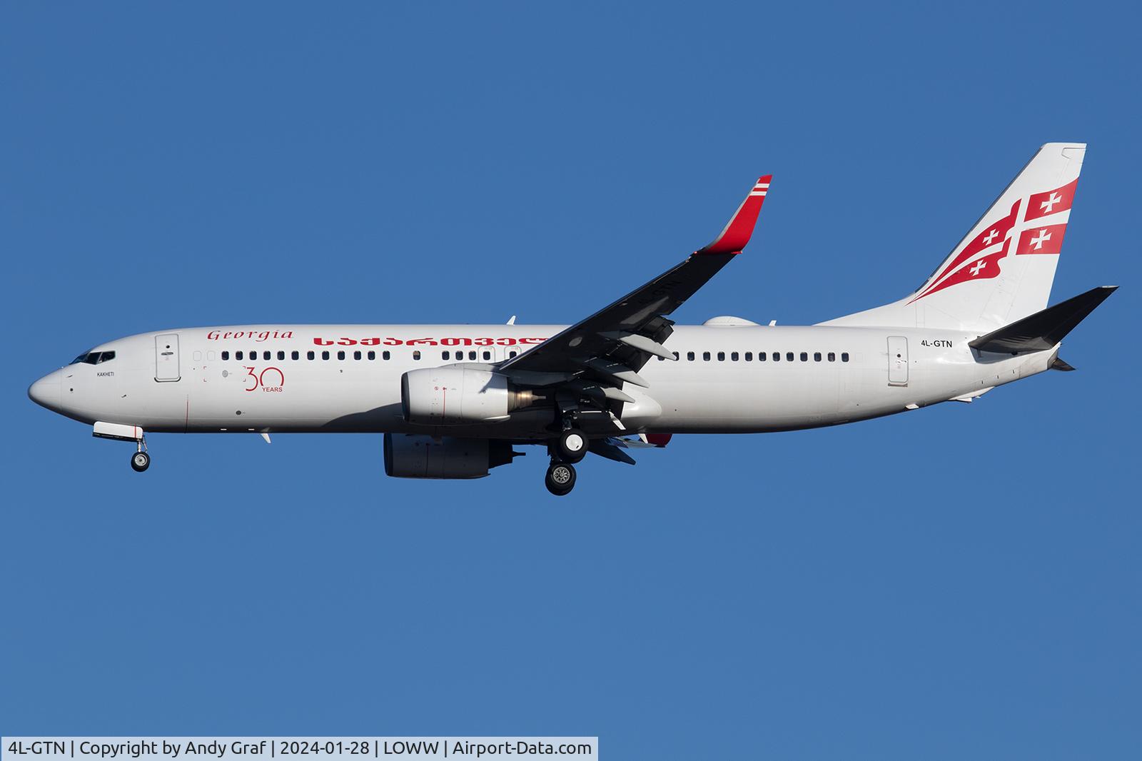 4L-GTN, 2009 Boeing 737-883 C/N 34547, Georgian Airlines 737-800