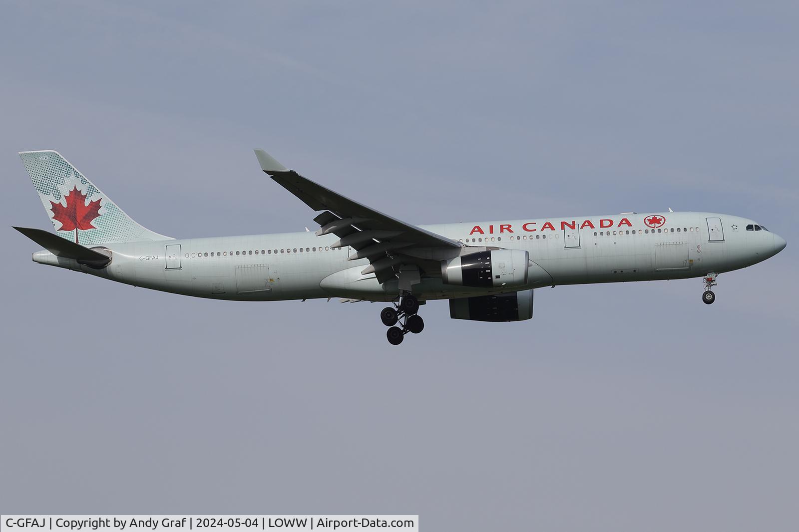 C-GFAJ, 1999 Airbus A330-343X C/N 0284, Air Canada A330-300