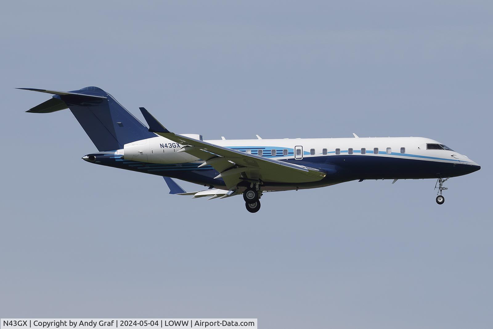 N43GX, 2009 Bombardier BD-700-1A11 Global 5000 C/N 9343, Untitled GLEX