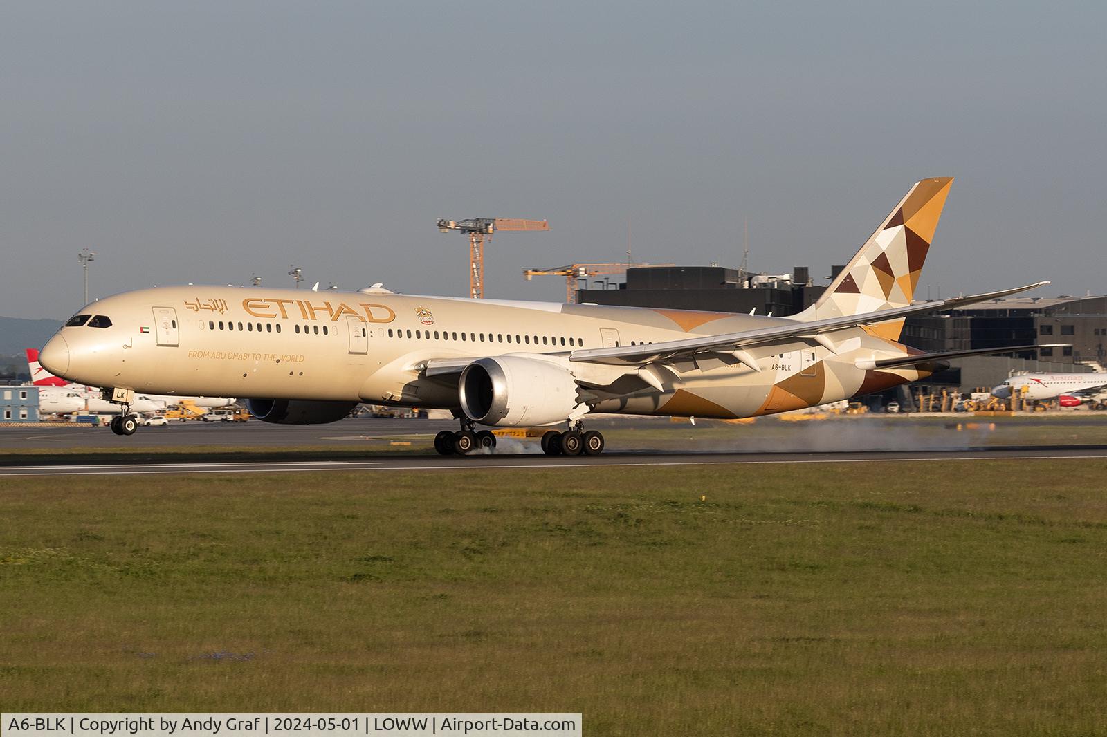 A6-BLK, 2017 Boeing 787-9 Dreamliner C/N 39654, Ethiad 787-9