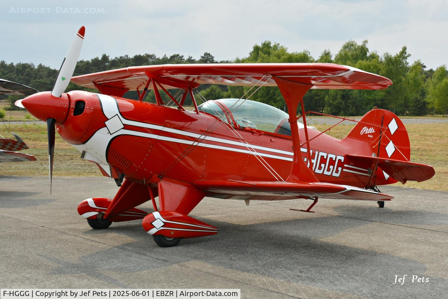 F-HGGG, 1983 Pitts S-2B Special C/N 5010, At Zoersel.