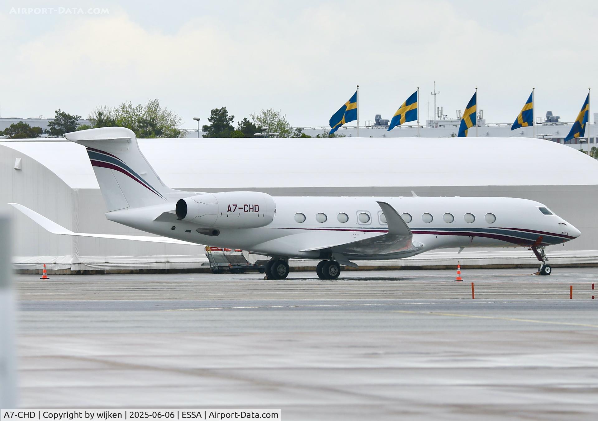 A7-CHD, 2022 Gulfstream GVIII-G700 C/N 87025, Ramp E
