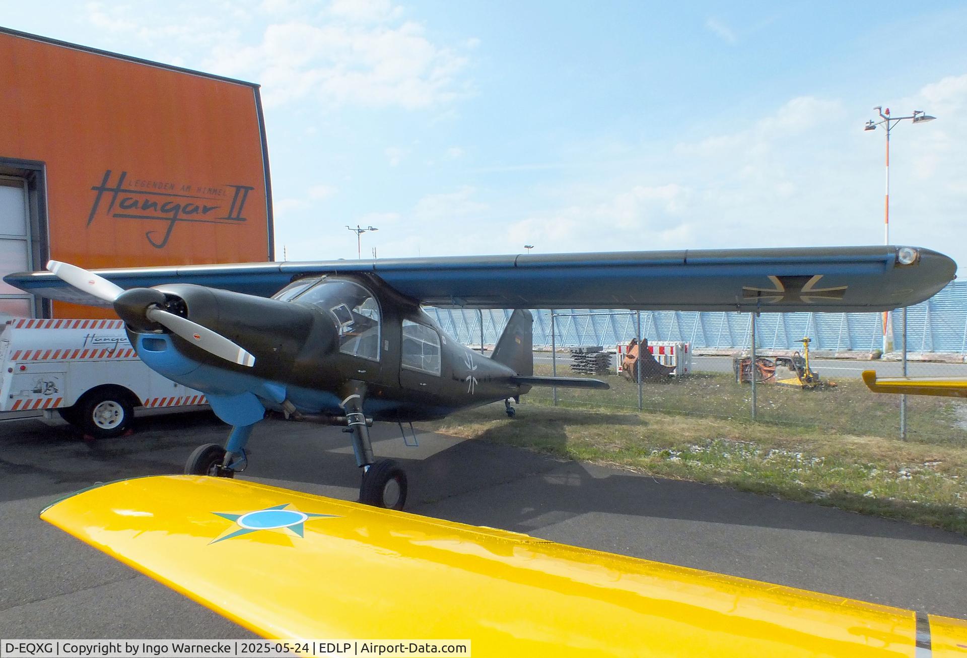 D-EQXG, 1959 Dornier Do-27A-3 C/N 429, Dornier Do 27A-3 at the 2025 Quax Hangartage / Hangardays at Paderborn Lippstadt airport
