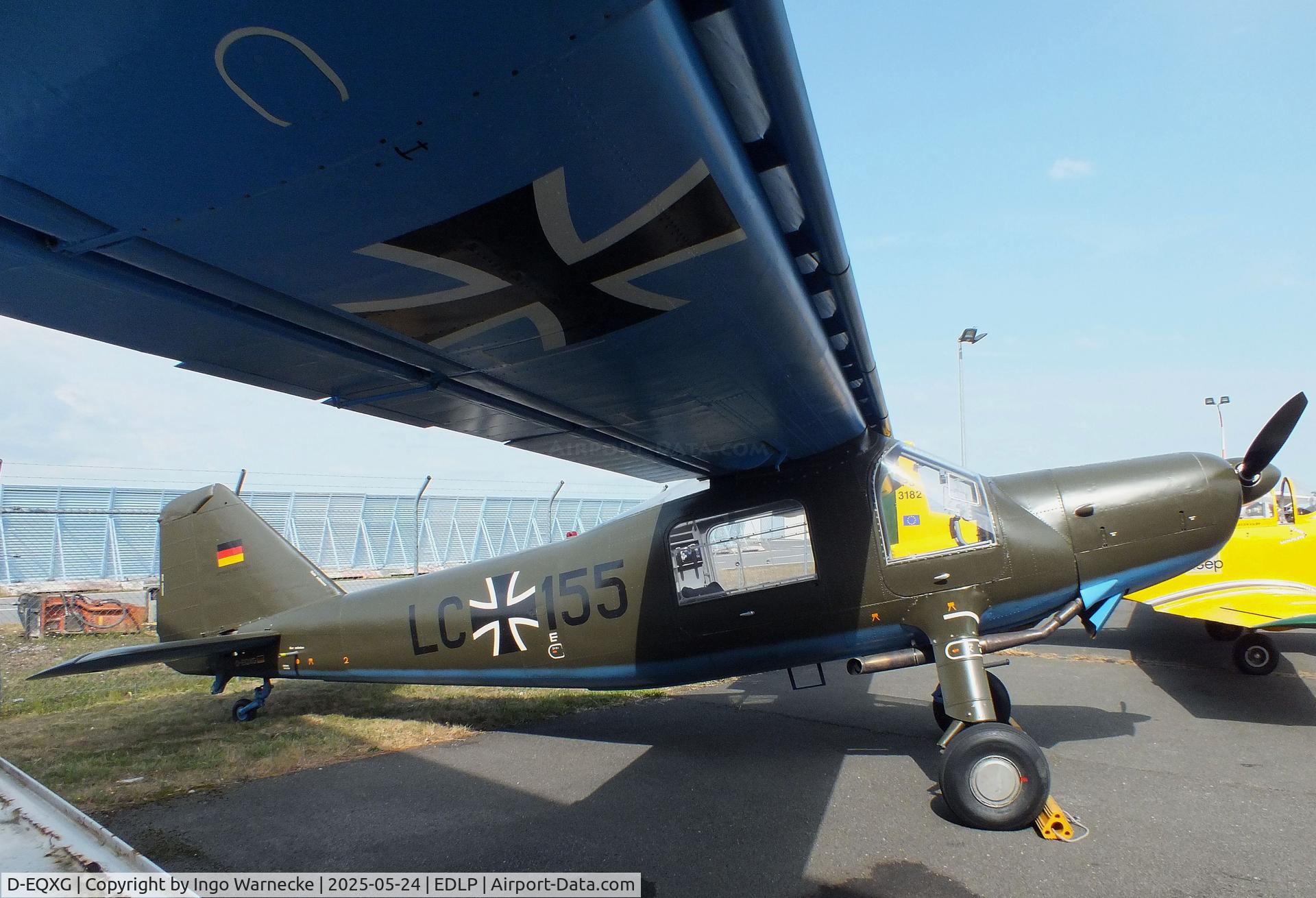 D-EQXG, 1959 Dornier Do-27A-3 C/N 429, Dornier Do 27A-3 at the 2025 Quax Hangartage / Hangardays at Paderborn Lippstadt airport
