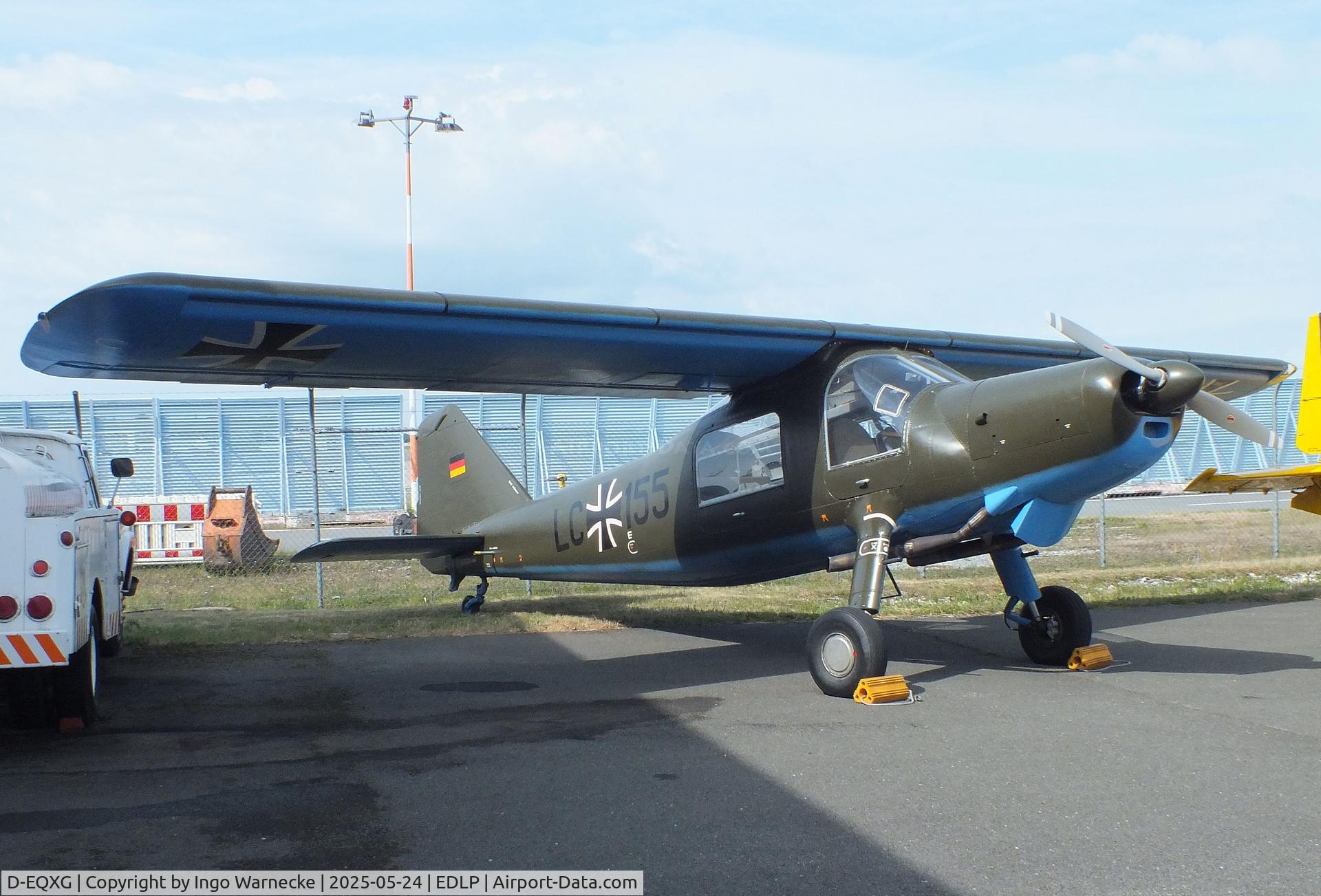 D-EQXG, 1959 Dornier Do-27A-3 C/N 429, Dornier Do 27A-3 at the 2025 Quax Hangartage / Hangardays at Paderborn Lippstadt airport