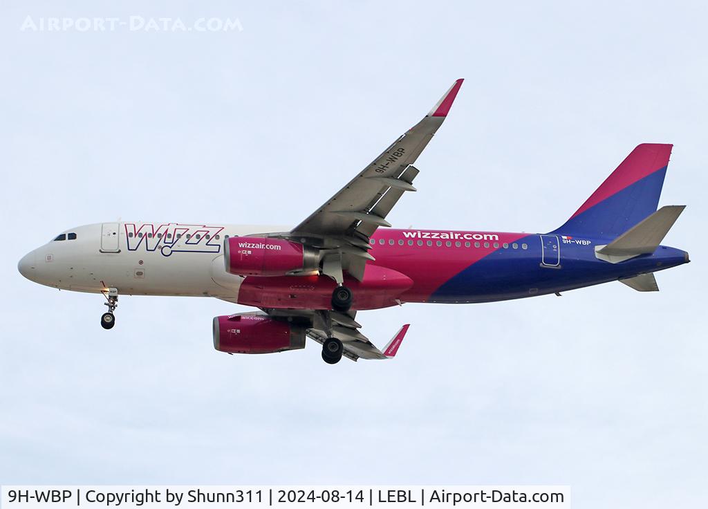 9H-WBP, 2018 Airbus A320-232 C/N 8183, Landing rwy 24R