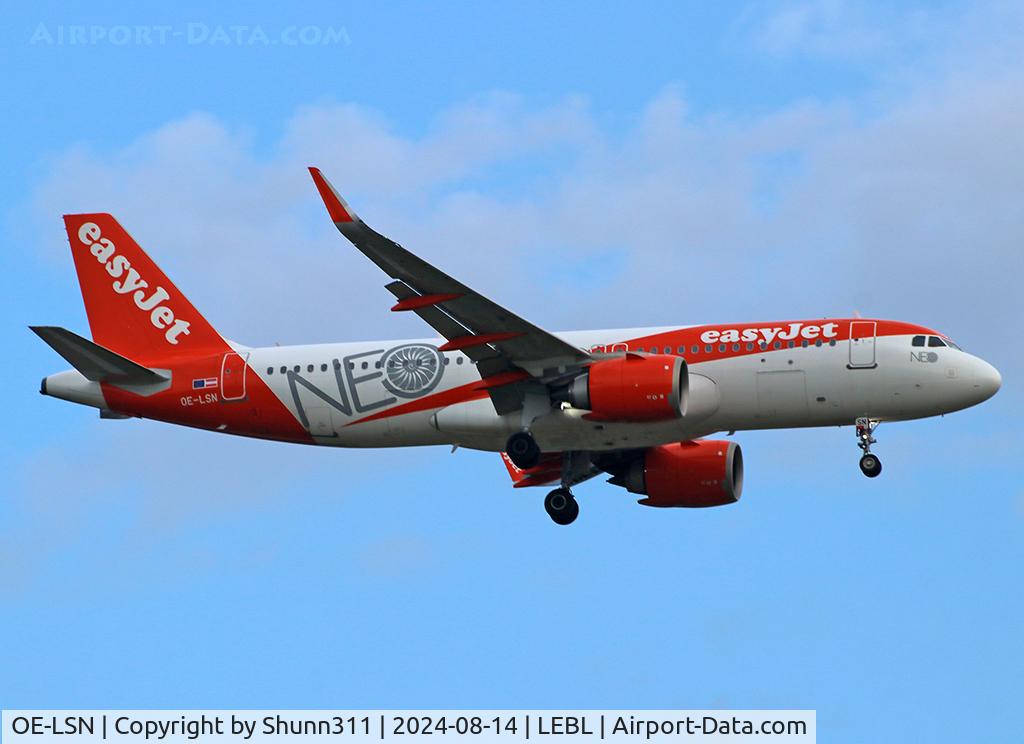 OE-LSN, Airbus A320-251N C/N 10701, Landing rwy 24R