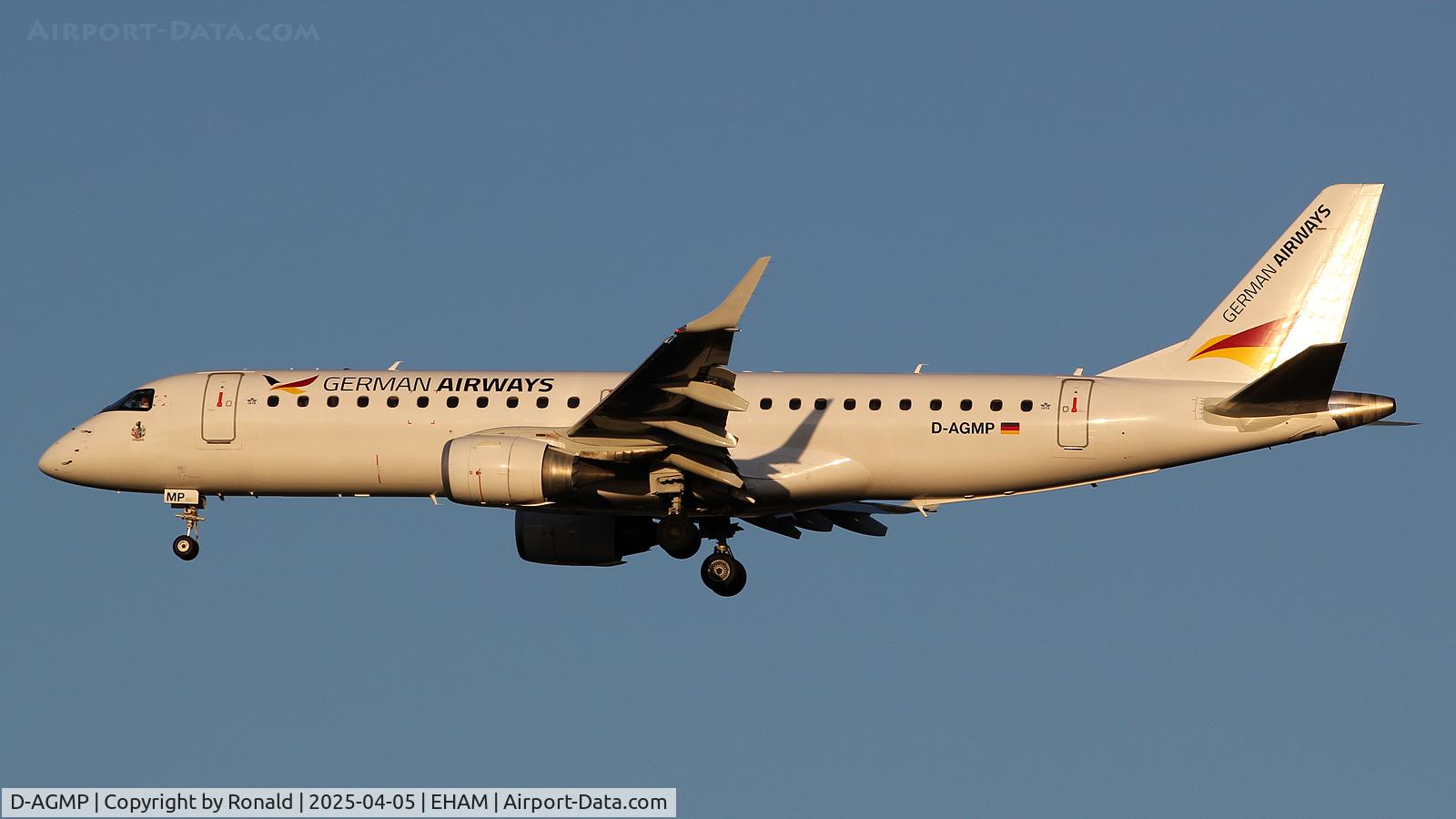 D-AGMP, 2009 Embraer 190AR (ERJ-190-100IGW) C/N 19000329, at eham