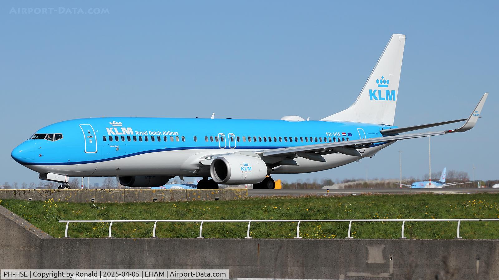 PH-HSE, 2011 Boeing 737-8K2 C/N 39259, at eham