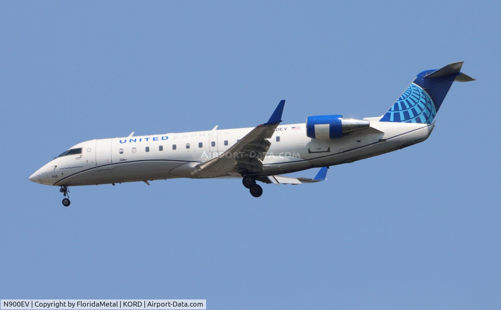 N900EV, 2002 Bombardier CRJ-200ER (CL-600-2B19) C/N 7608, SKW/UE CR2 zx mli-ord