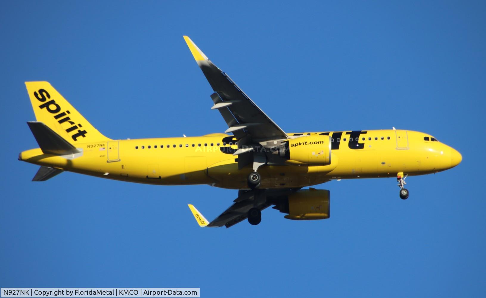 N927NK, 2019 Airbus A320-271N C/N 9075, NKS A32N zx stt,tist-mco