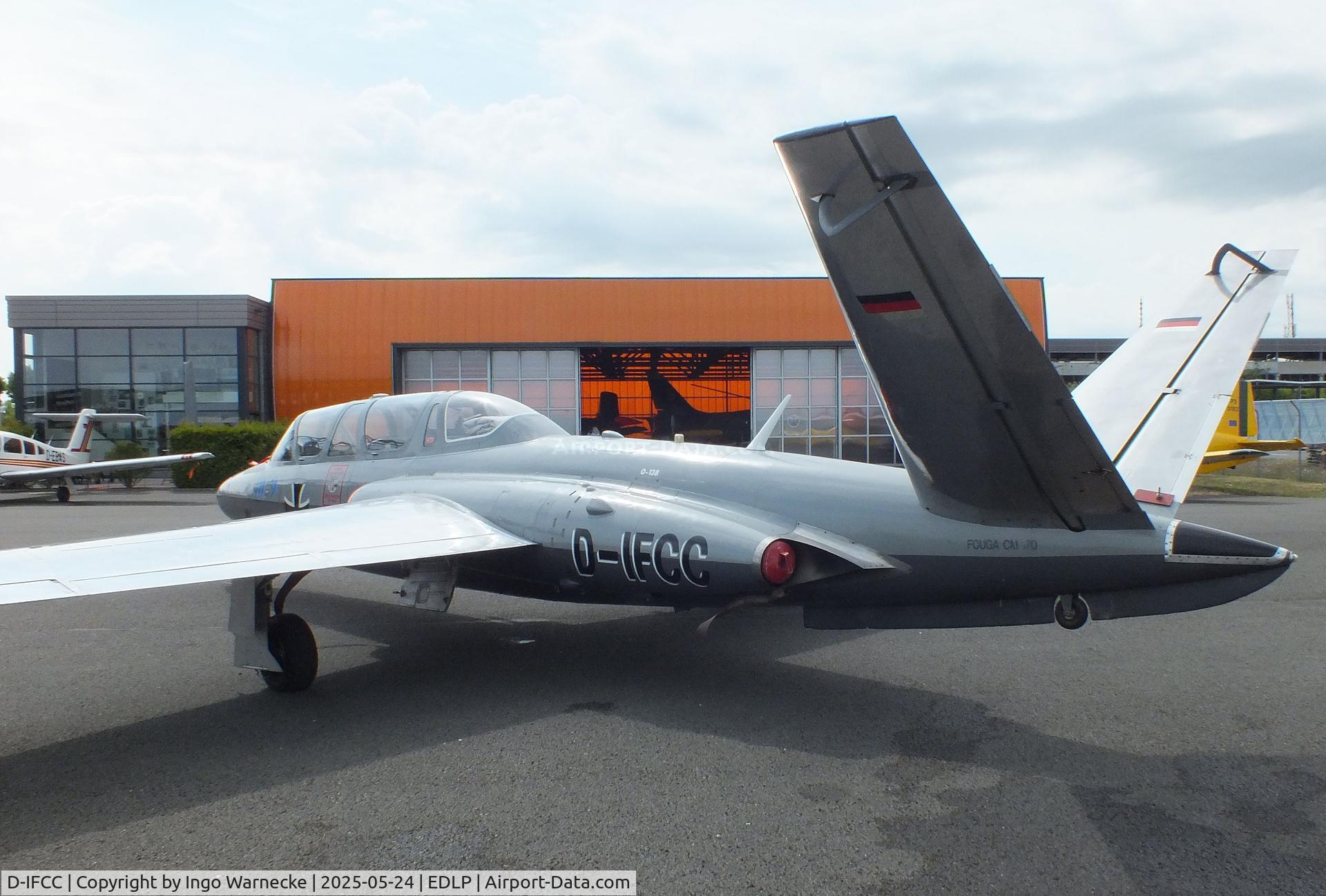D-IFCC, Fouga CM-170R Magister C/N D79, Fouga CM.170R Magister at the 2025 Quax Hangartage / Hangardays at Paderborn Lippstadt airport
