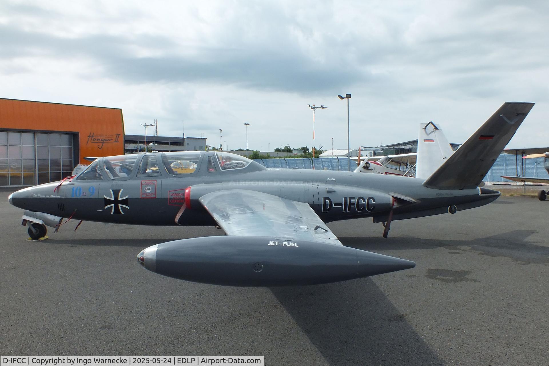 D-IFCC, Fouga CM-170R Magister C/N D79, Fouga CM.170R Magister at the 2025 Quax Hangartage / Hangardays at Paderborn Lippstadt airport
