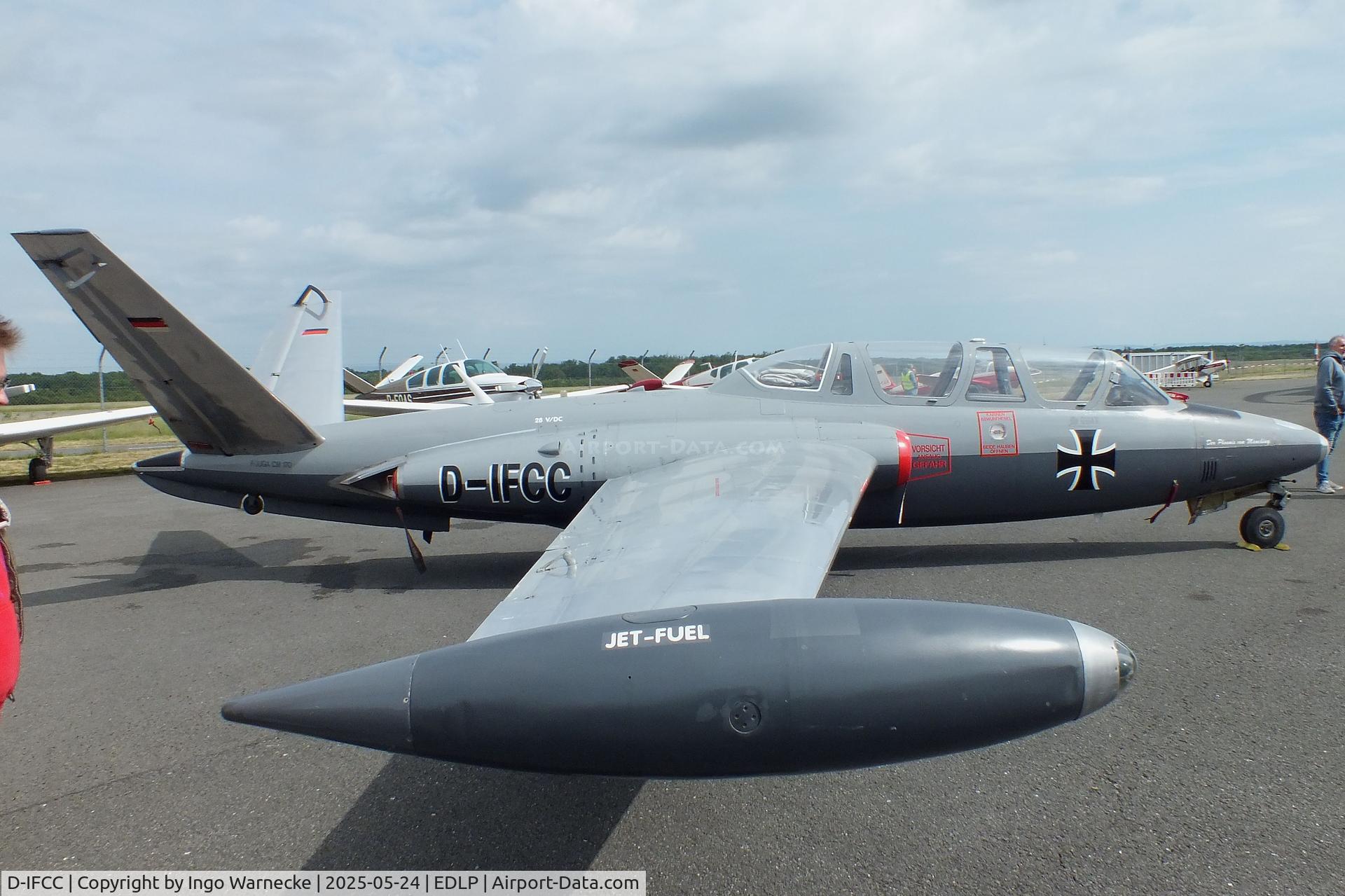 D-IFCC, Fouga CM-170R Magister C/N D79, Fouga CM.170R Magister at the 2025 Quax Hangartage / Hangardays at Paderborn Lippstadt airport