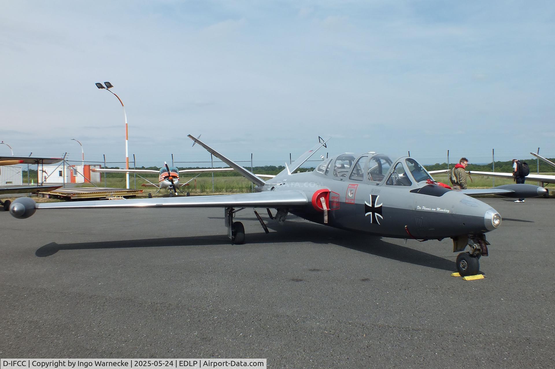 D-IFCC, Fouga CM-170R Magister C/N D79, Fouga CM.170R Magister at the 2025 Quax Hangartage / Hangardays at Paderborn Lippstadt airport