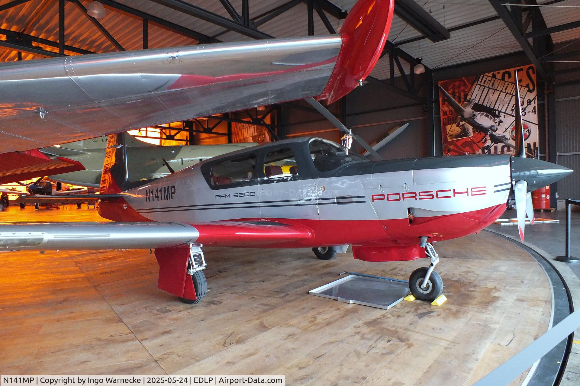 N141MP, Mooney M20L PFM C/N 26-0021, Mooney M20L PFM (with Porsche PFM3200 engine) at the 2025 Quax Hangartage / Hangardays at Paderborn Lippstadt airport