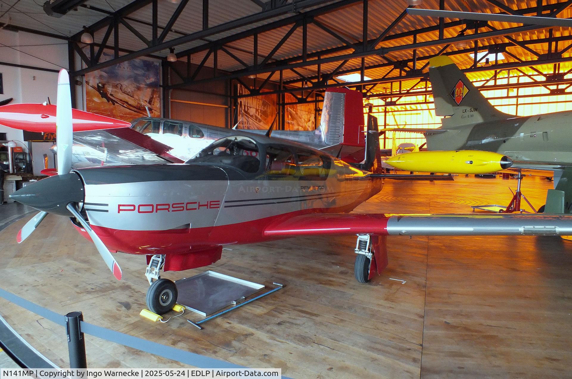 N141MP, Mooney M20L PFM C/N 26-0021, Mooney M20L PFM (with Porsche PFM3200 engine) at the 2025 Quax Hangartage / Hangardays at Paderborn Lippstadt airport