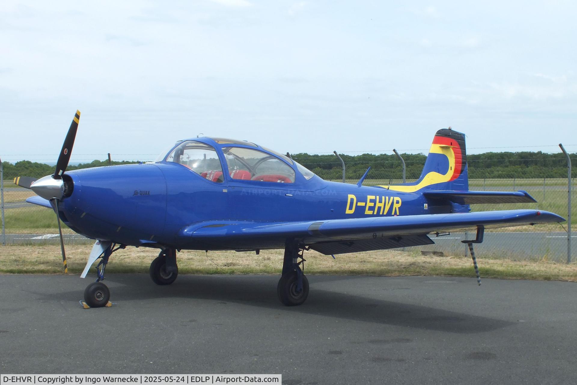 D-EHVR, 1975 Piaggio P-149D C/N 054, Piaggio (Focke-Wulf) FWP.149D at the 2025 Quax Hangartage / Hangardays at Paderborn Lippstadt airport