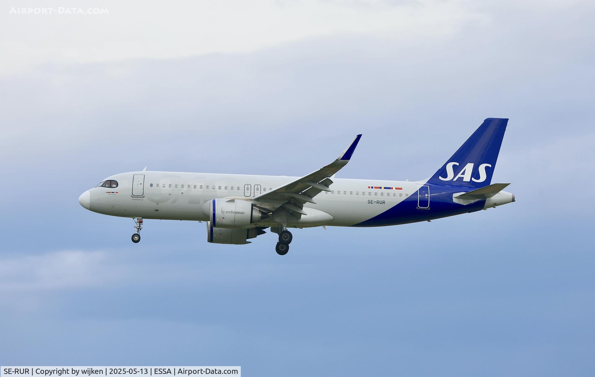 SE-RUR, 2024 Airbus A320-251N C/N 12087, Rwy 26