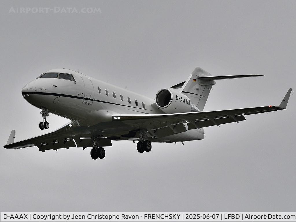 D-AAAX, 2000 Bombardier Challenger 604 (CL-600-2B16) C/N 5449, Air Independence