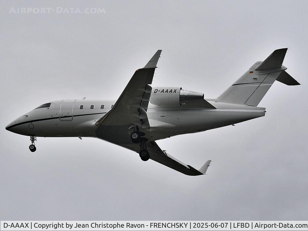 D-AAAX, 2000 Bombardier Challenger 604 (CL-600-2B16) C/N 5449, Air Independence