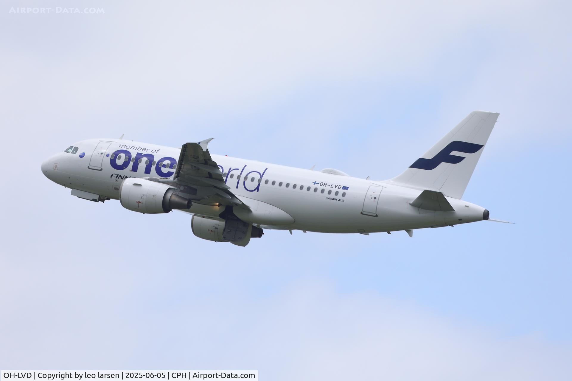 OH-LVD, 2000 Airbus A319-112 C/N 1352, Copenhagen 5.6.2025