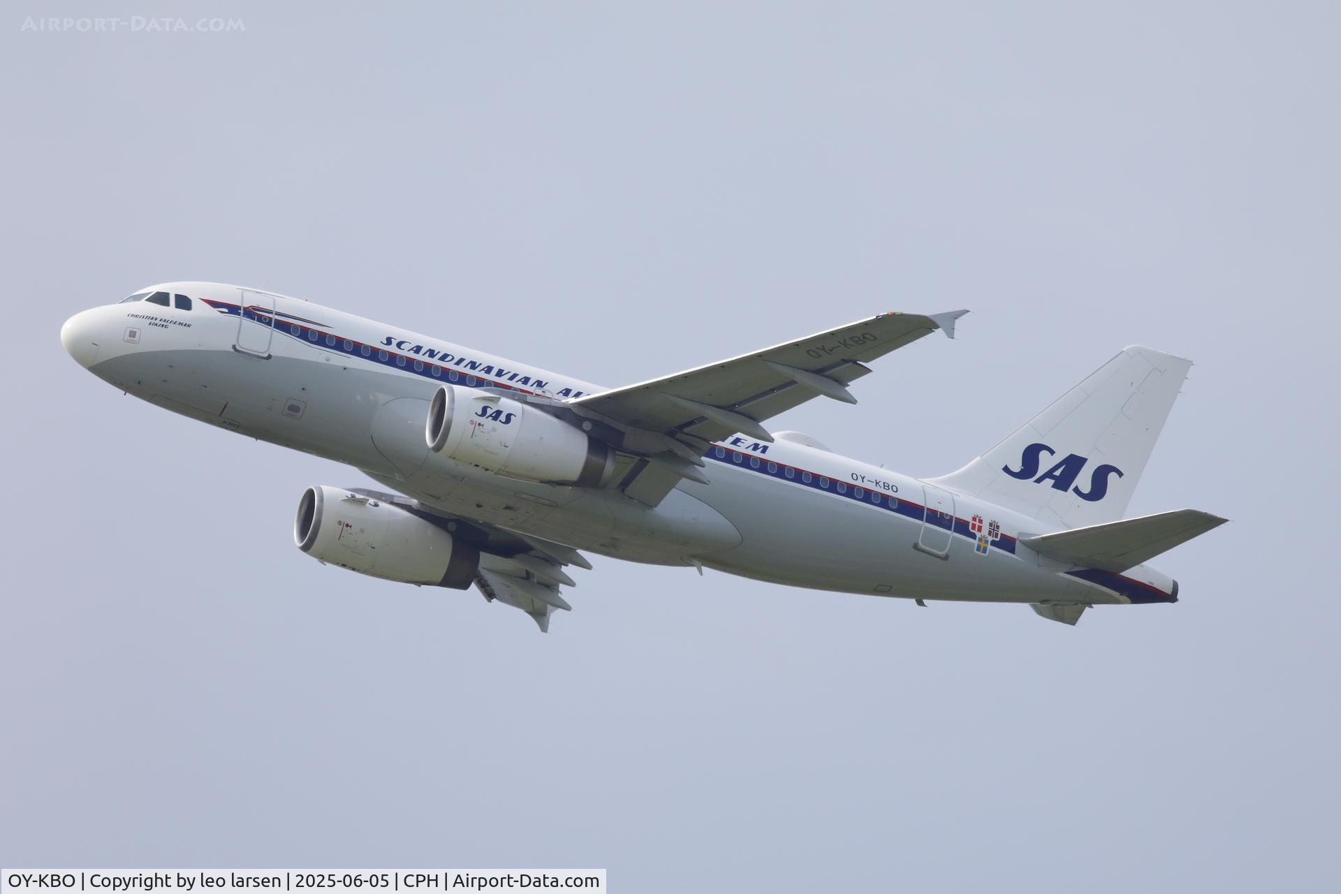 OY-KBO, 2006 Airbus A319-131 C/N 2850, Copenhagen 5.6.2025-