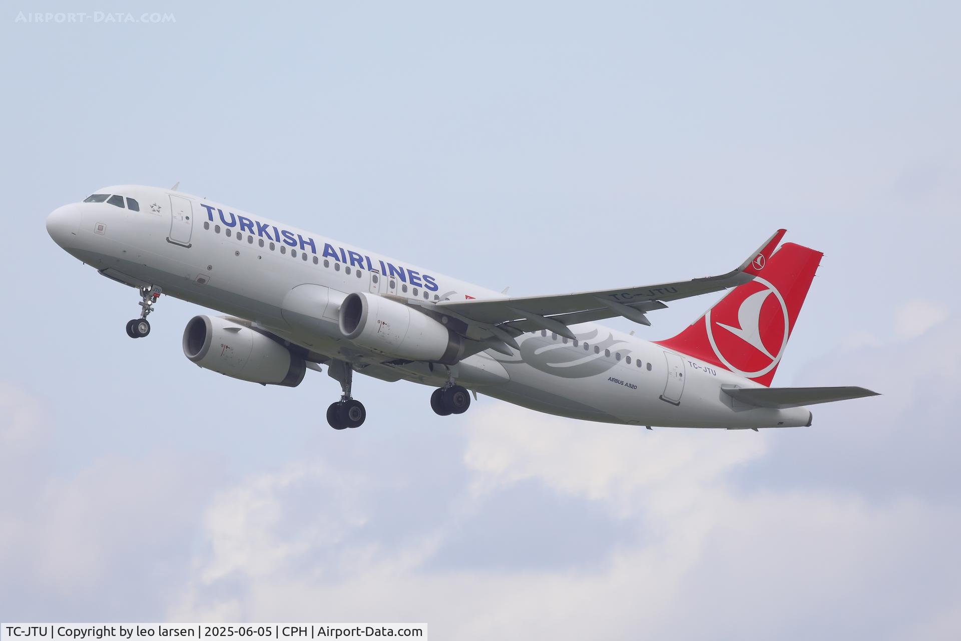 TC-JTU, 2017 Airbus A320-232(W) C/N 7796, Copenhagen 5.6.2025