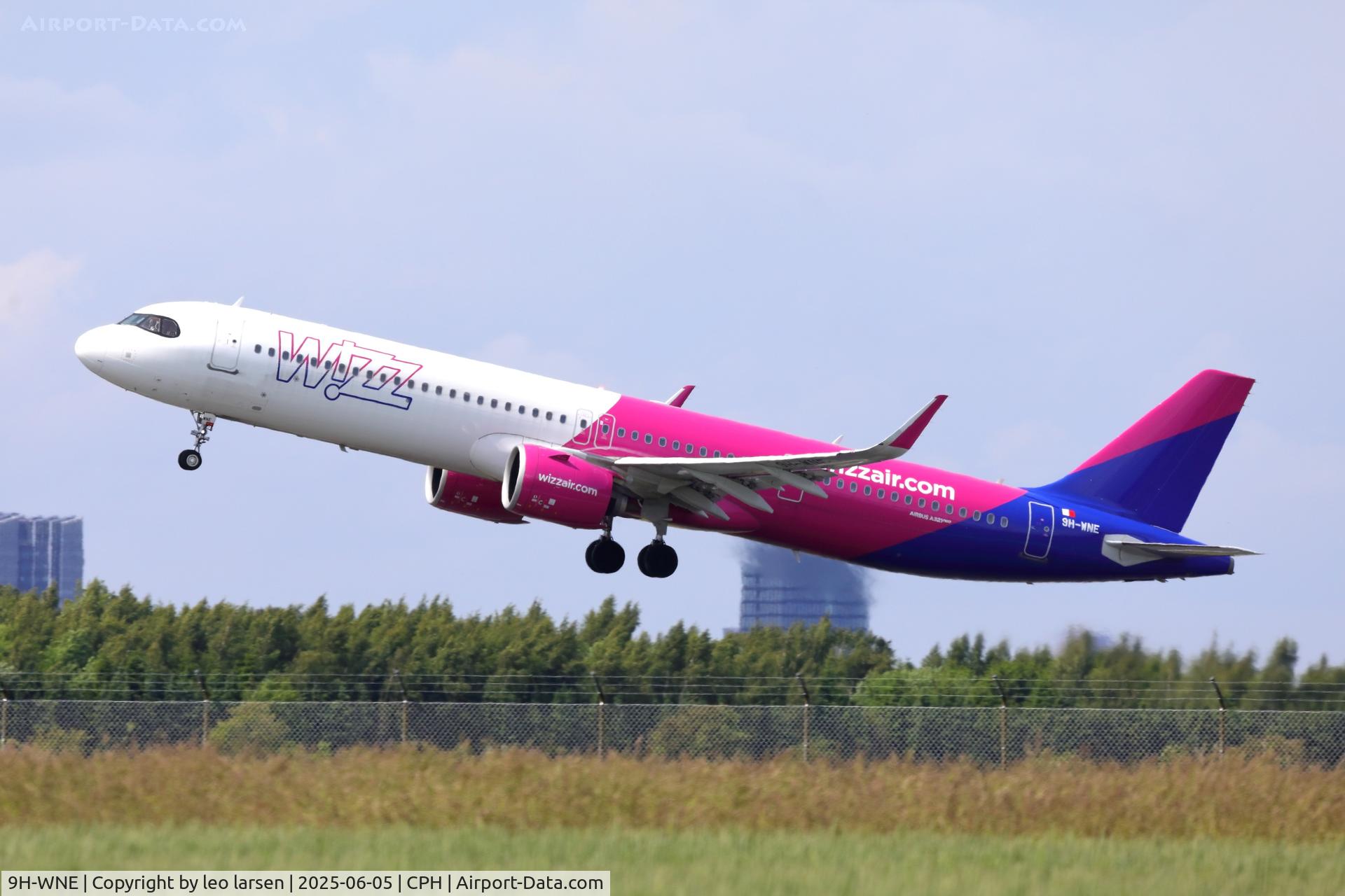 9H-WNE, 2024 Airbus A321-271 NX C/N 11825, Copenhagen 5.6.2025