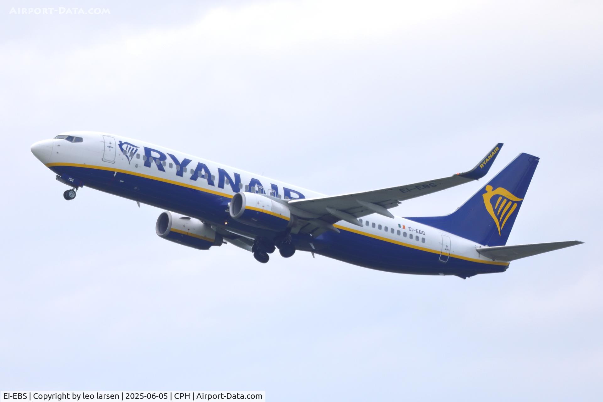 EI-EBS, 2009 Boeing 737-8AS C/N 35001, Copenhagen 5.6.2025