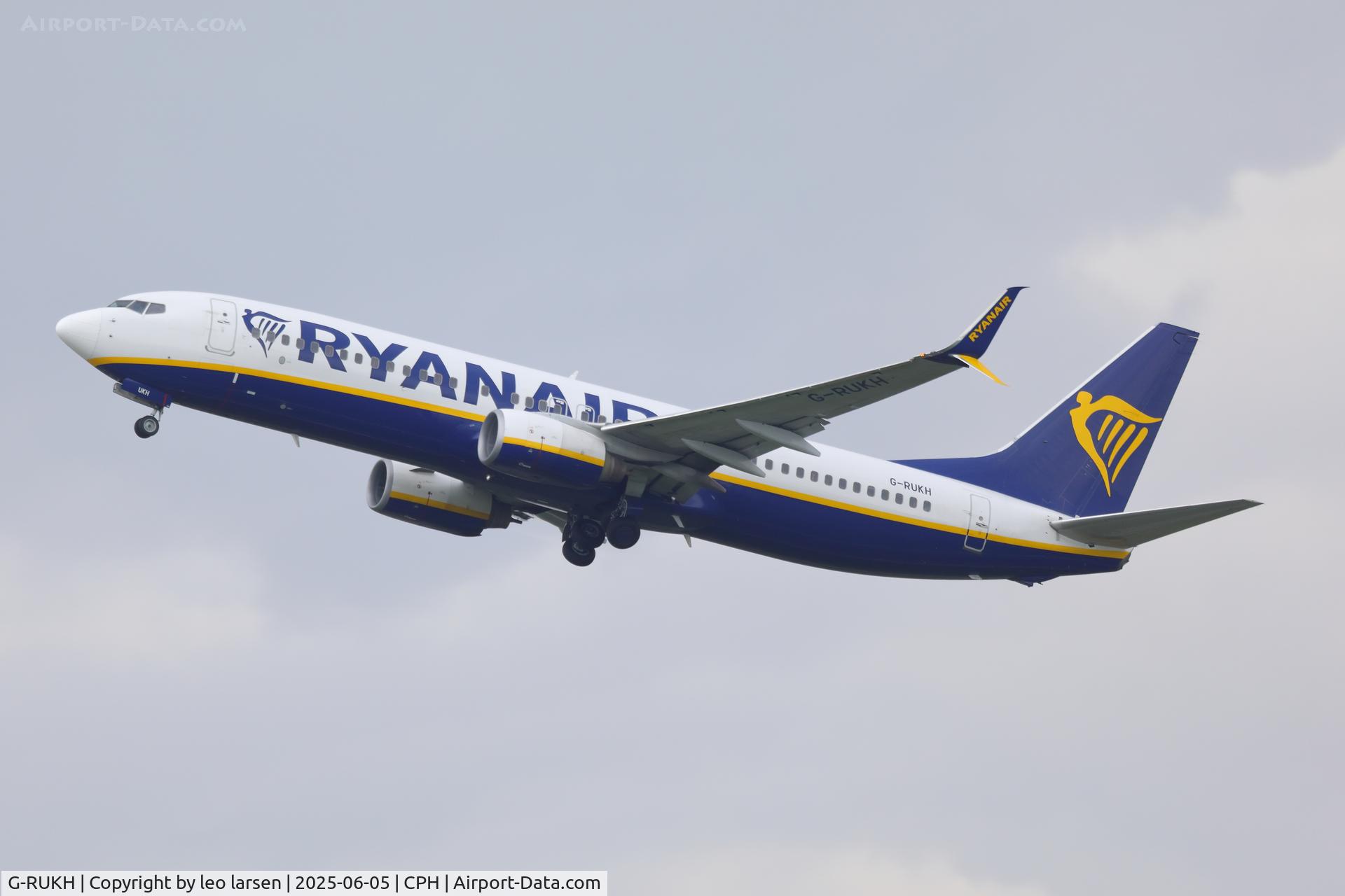 G-RUKH, 2007 Boeing 737-8AS C/N 33640, Copenhagen 5.6.2025