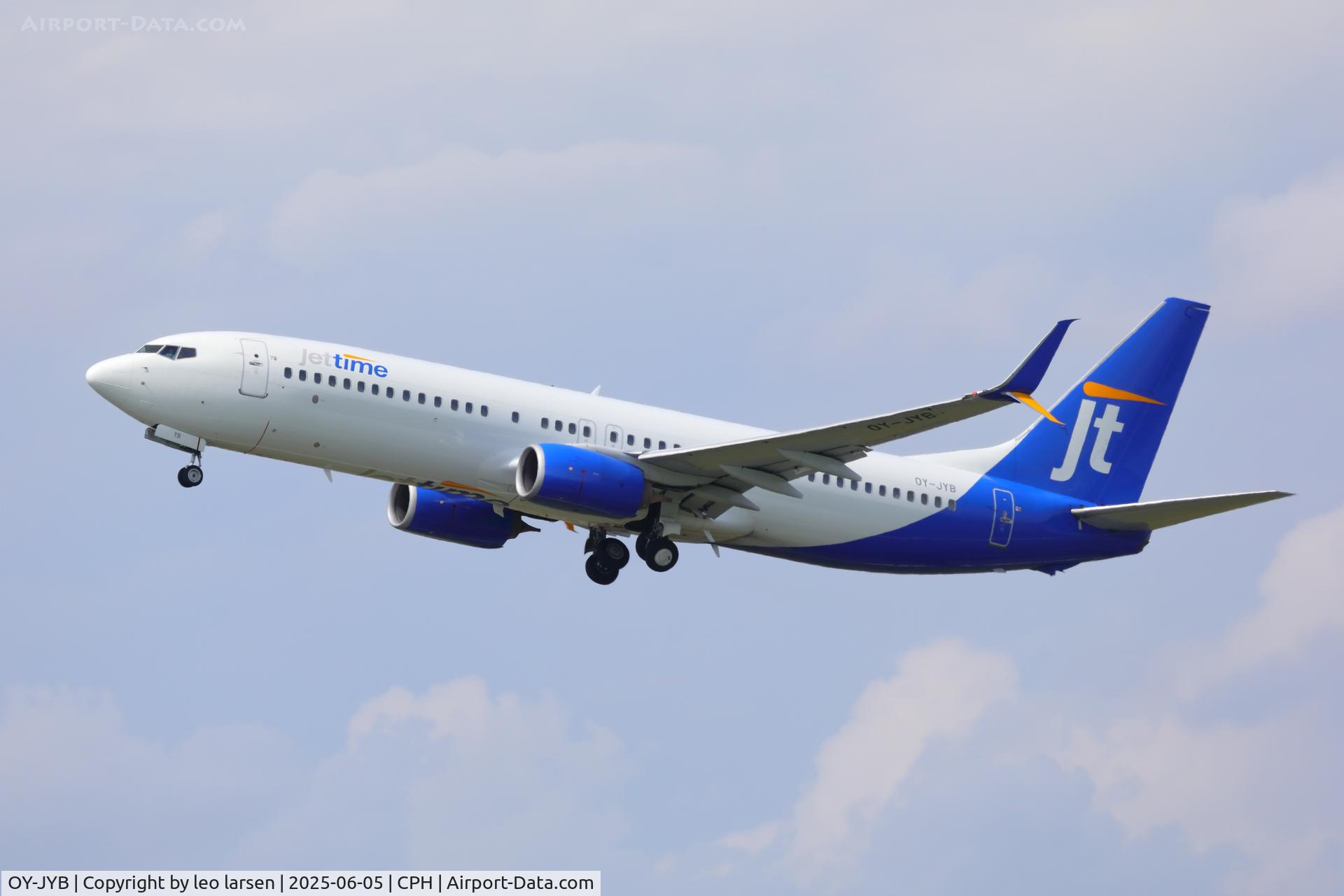 OY-JYB, 2012 Boeing 737-8KN C/N 40254, Copenhagen 5.6.2025