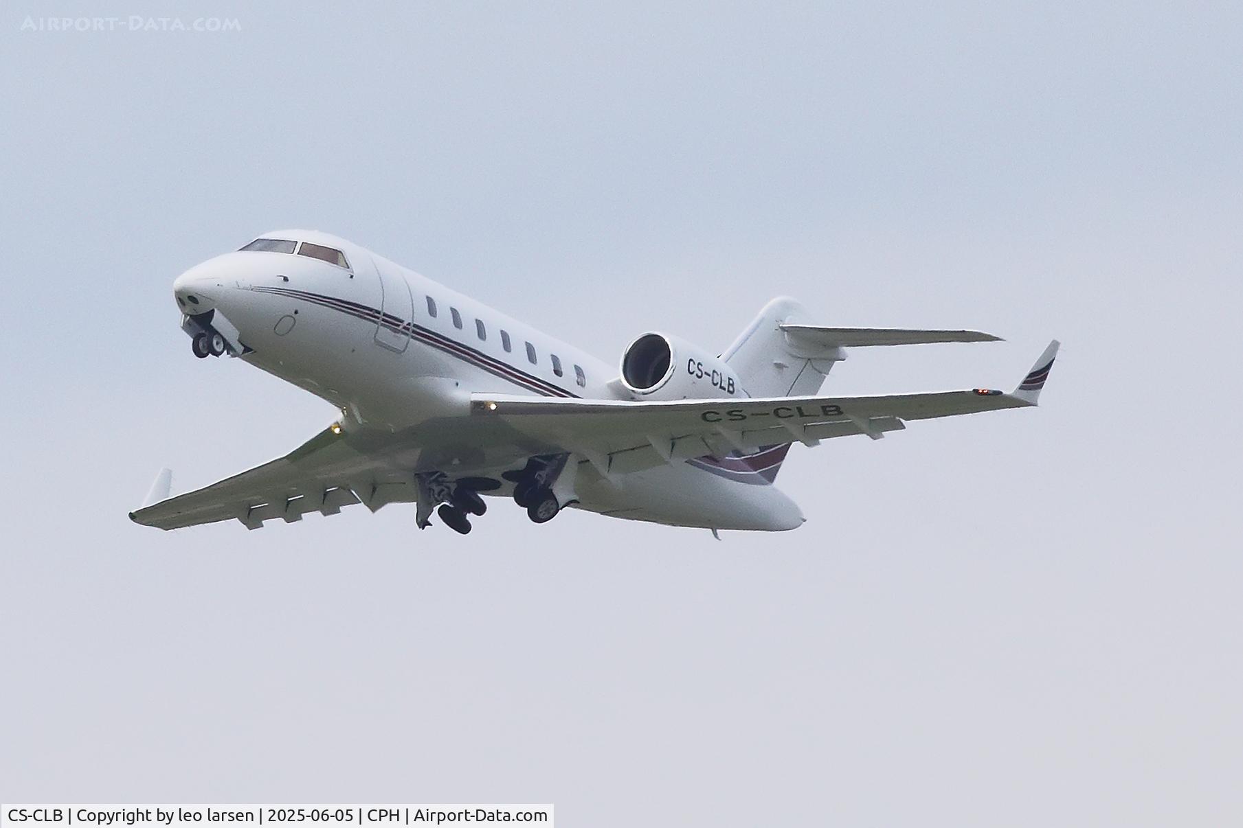 CS-CLB, 2022 Bombardier Challenger 650 C/N 6184, Copenhagen 5.6.2025