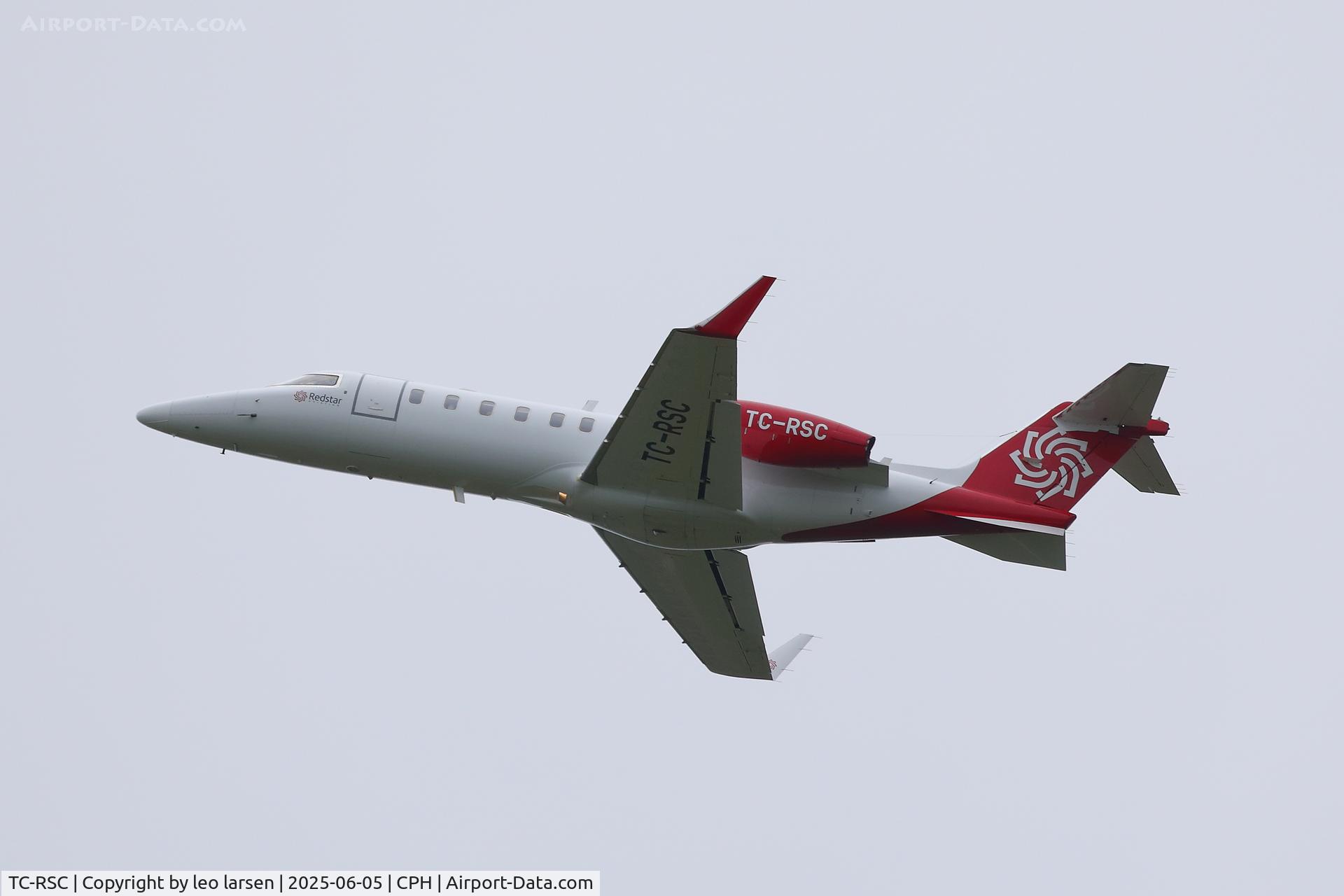 TC-RSC, 2011 Learjet 45 C/N 45-432, Copenhagen 5.6.2025