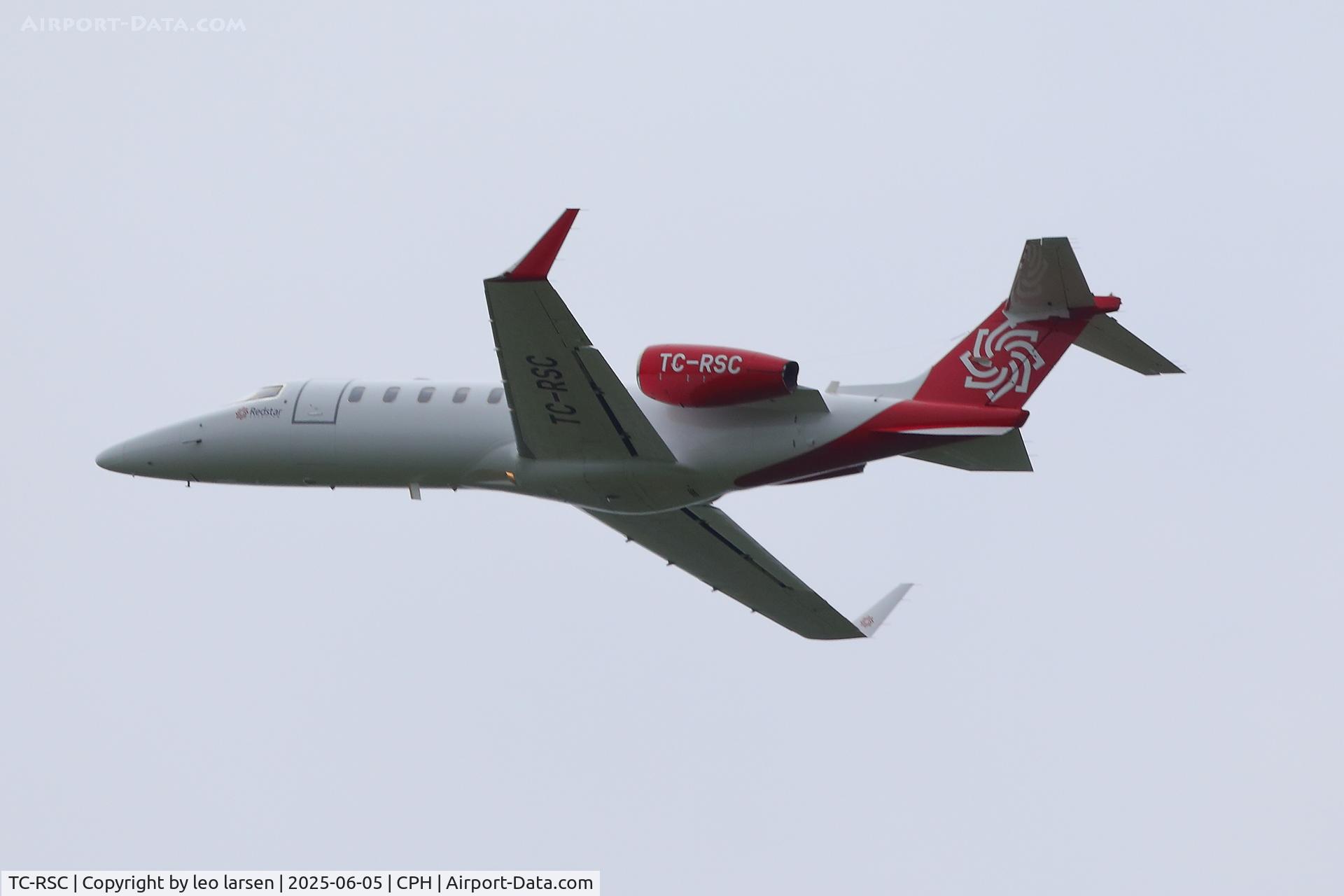 TC-RSC, 2011 Learjet 45 C/N 45-432, Copenhagen 5.6.2025