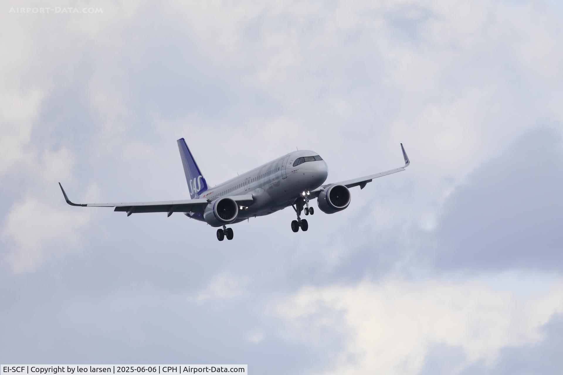 EI-SCF, 2025 Airbus A320-251N C/N 12528, Copenhagen 6.6.2025