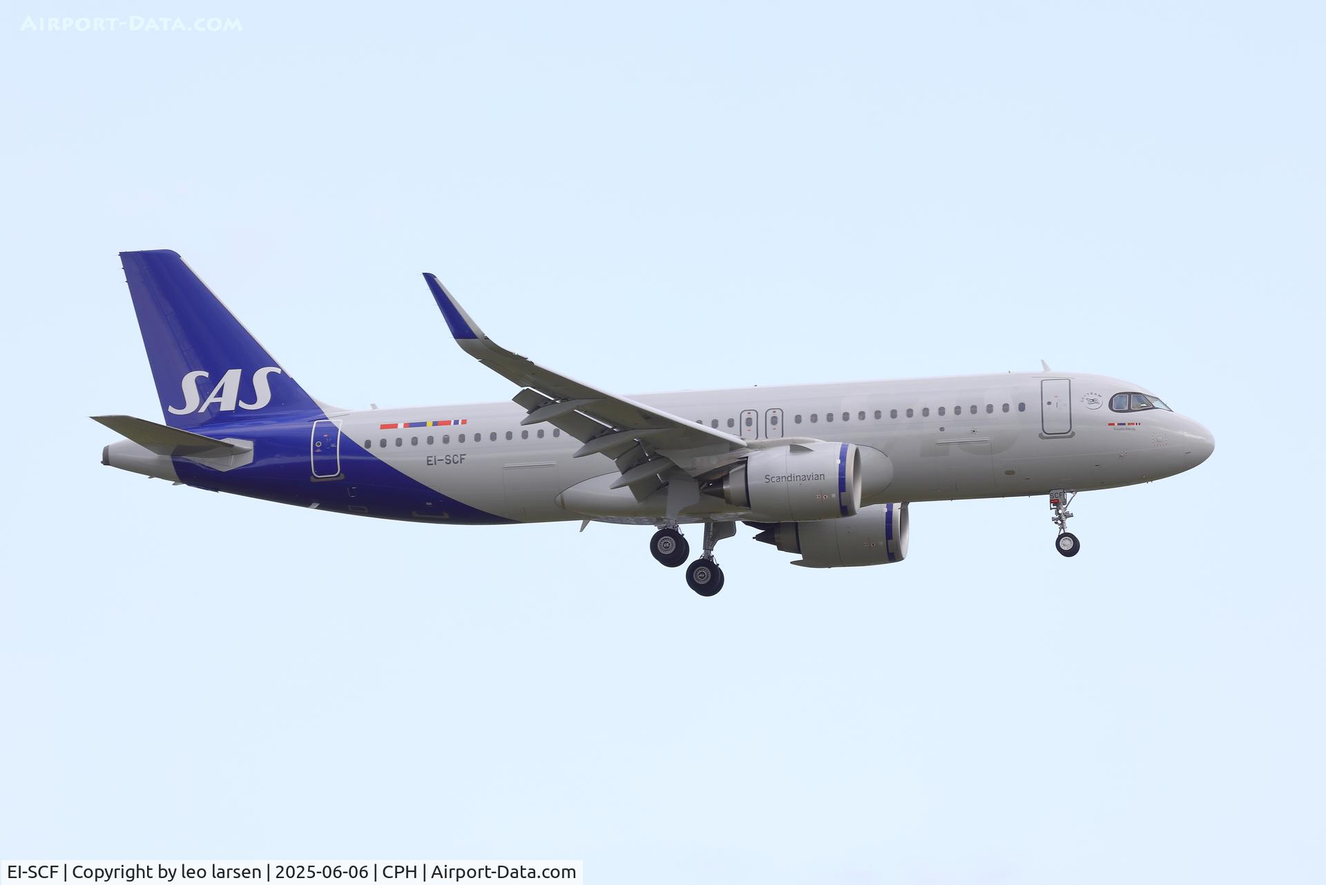 EI-SCF, 2025 Airbus A320-251N C/N 12528, Copenhagen 6.6.2025