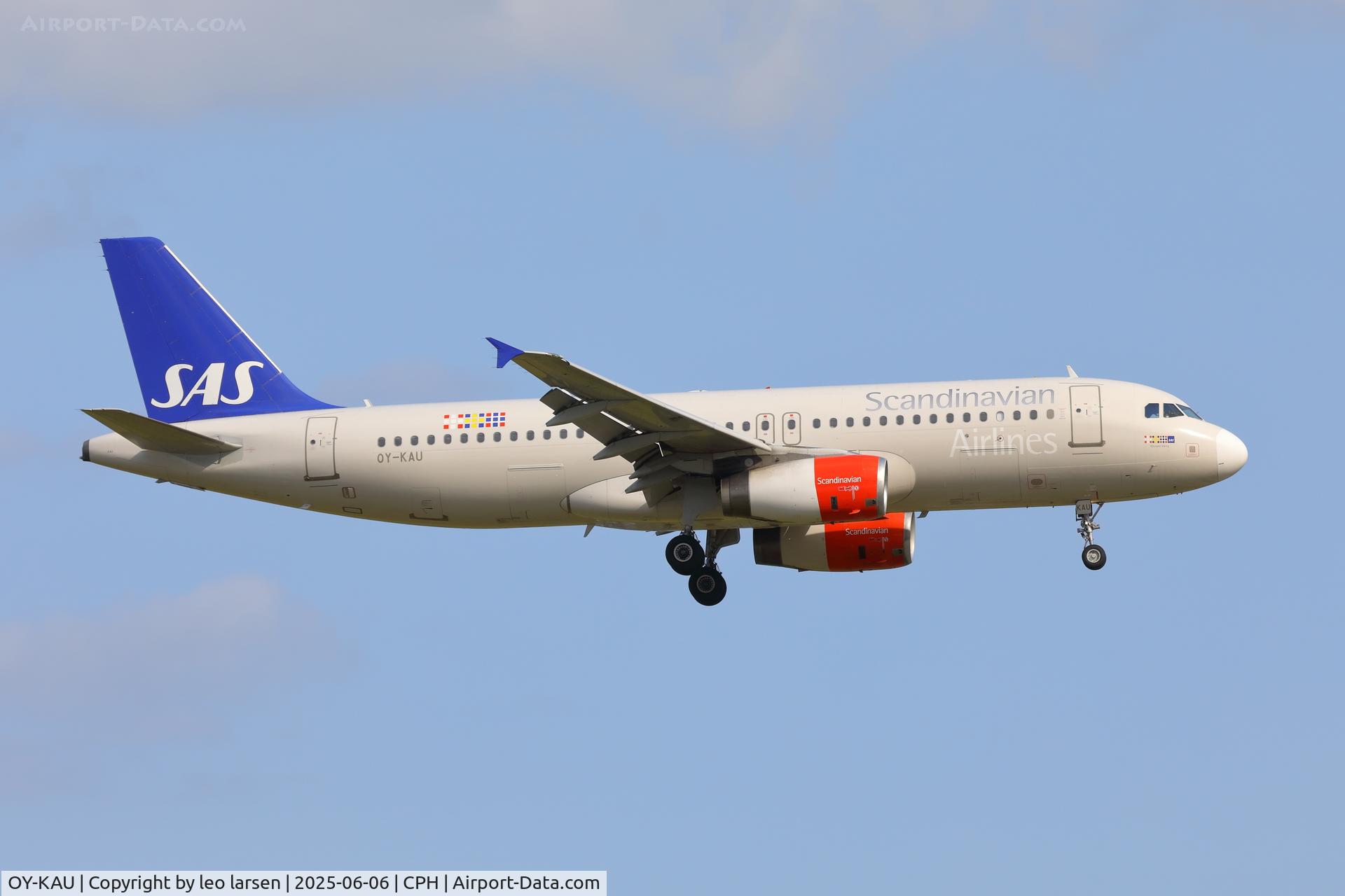 OY-KAU, 2007 Airbus A320-232 C/N 3227, Copenhagen 6.6.2025